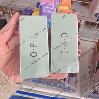 Phao chà mịn móng hình chữ nhật phao opi màu xanh