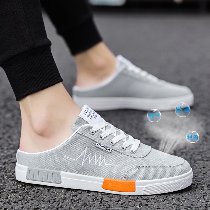 Giày Lười Da Không Gót Thời Trang Mùa Hè Cho Nam 2022