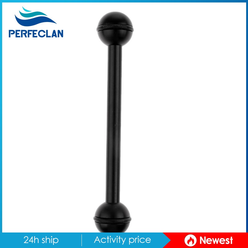 Giá đỡ cánh tay bi kép bằng nhôm cho đèn camera chụp ảnh lặn dưới nước | BigBuy360 - bigbuy360.vn