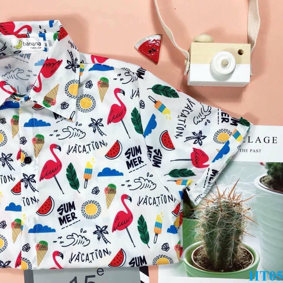 ÁO HỌA TIẾT ĐI BIỂN CHO CẶP ĐÔI MÃ SP : HT05 | BigBuy360 - bigbuy360.vn