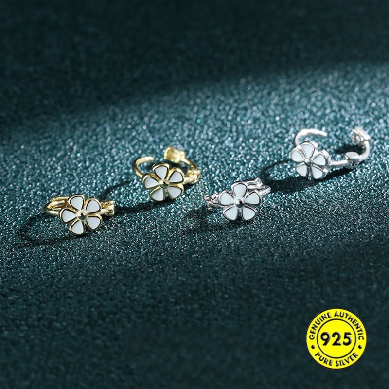 Bông Tai Mạ Bạc 925 Phong Cách Hàn Quốc