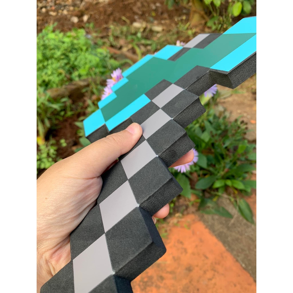 Công cụ Xốp EVA mềm minecraft kim cương - Baystore