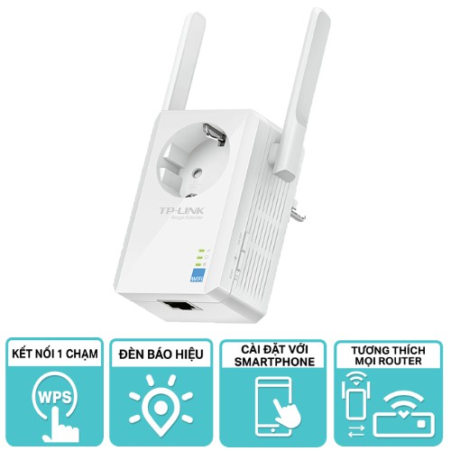 Bộ mở rộng sóng wifi TP-Link TL-WA860RE 300Mbps cho dòng AC đi qua - Chính Hãng | BigBuy360 - bigbuy360.vn