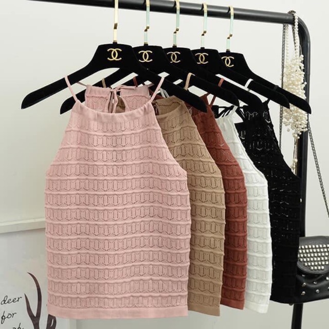 [Hàng oder 10-15 ngày về] áo len cổ yếm