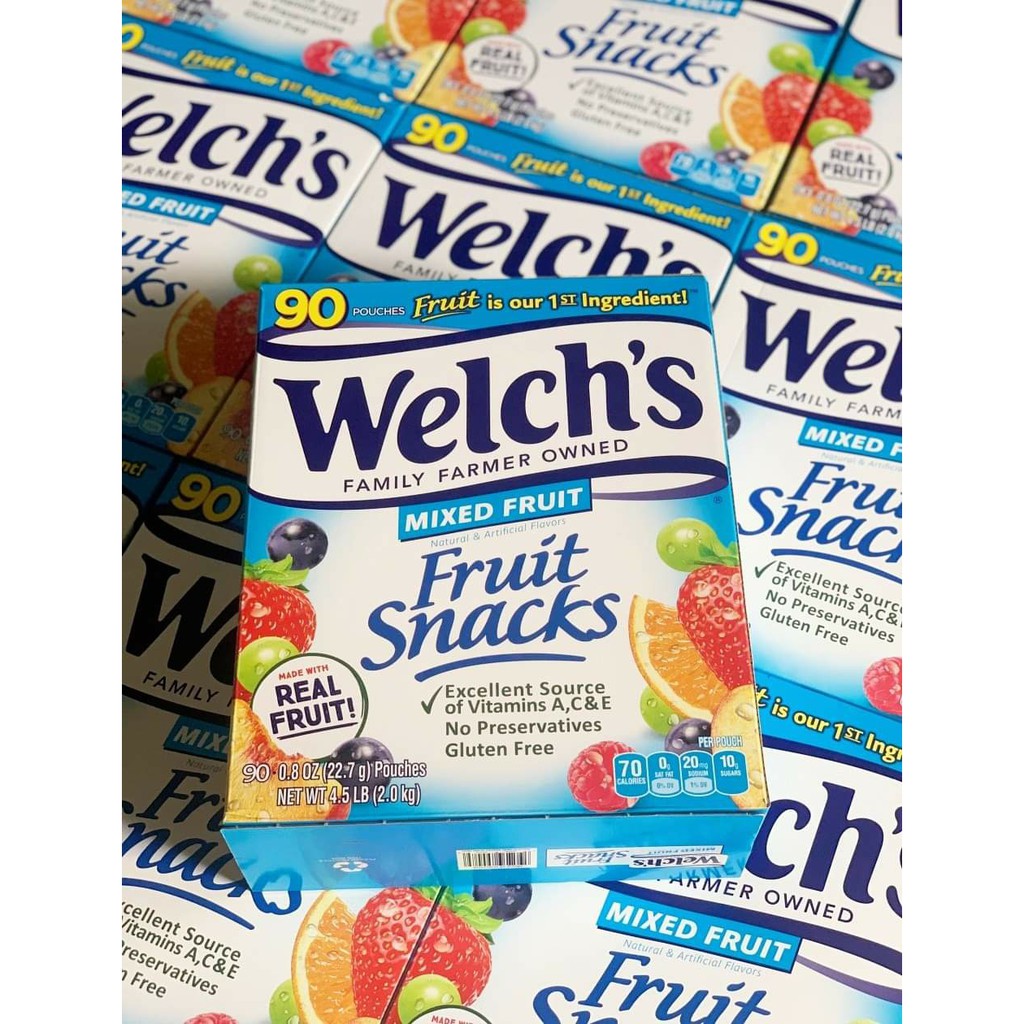 Kẹo Dẻo Trái Cây Welch's Mỹ Túi 25.5g