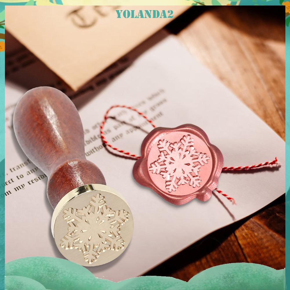 Con Dấu Hình Bông Tuyết Cổ Điển Trang Trí Tiệc Cưới