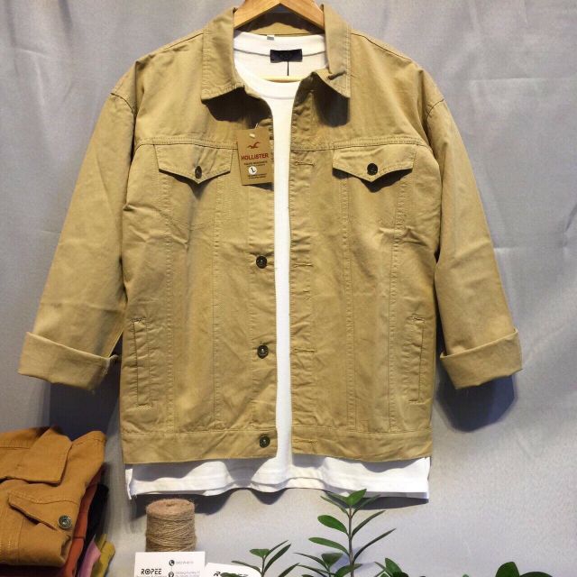 { CÓ size XXL }Áo khoác KAKI JEAN Nam Nữ 7 màu Hot trend 2020 Unisex | BigBuy360 - bigbuy360.vn