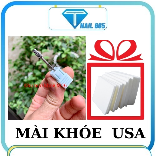 Đầu mài khóe móng nail , Đầu mài móng kim loại Titan cao cấp