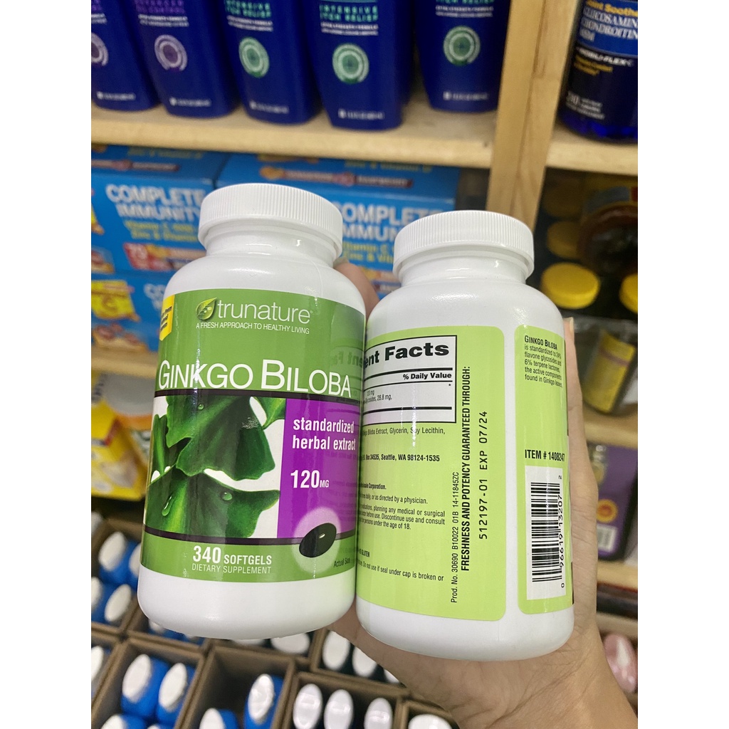 Bổ não Ginkgo Biloba Mỹ