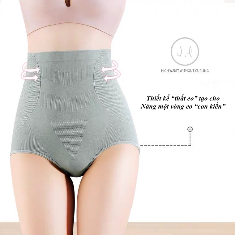 QUẦN LÓT NỮ COTTON SỢI TRE CẠP CAO VANVENE GEN BỤNG TẠO EO THON NÂNG MÔNG THÔNG HƠI KHÁNG KHUẨN CHỐNG VIÊM NHIỄM Q450 | BigBuy360 - bigbuy360.vn