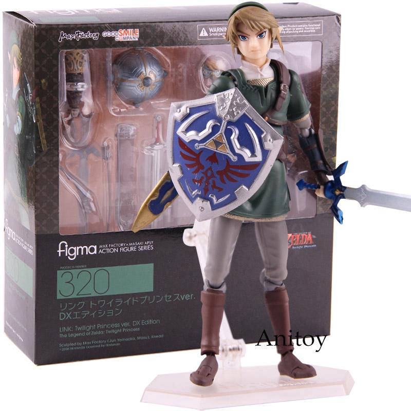 The Legend of Zelda Twilight Princess Figma 320 DX Edition Action Figure Toy