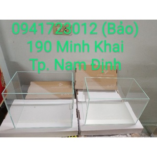 Bể cá kính siêu trong cao cấp jiy anjinggong 30x18x 20/24cm