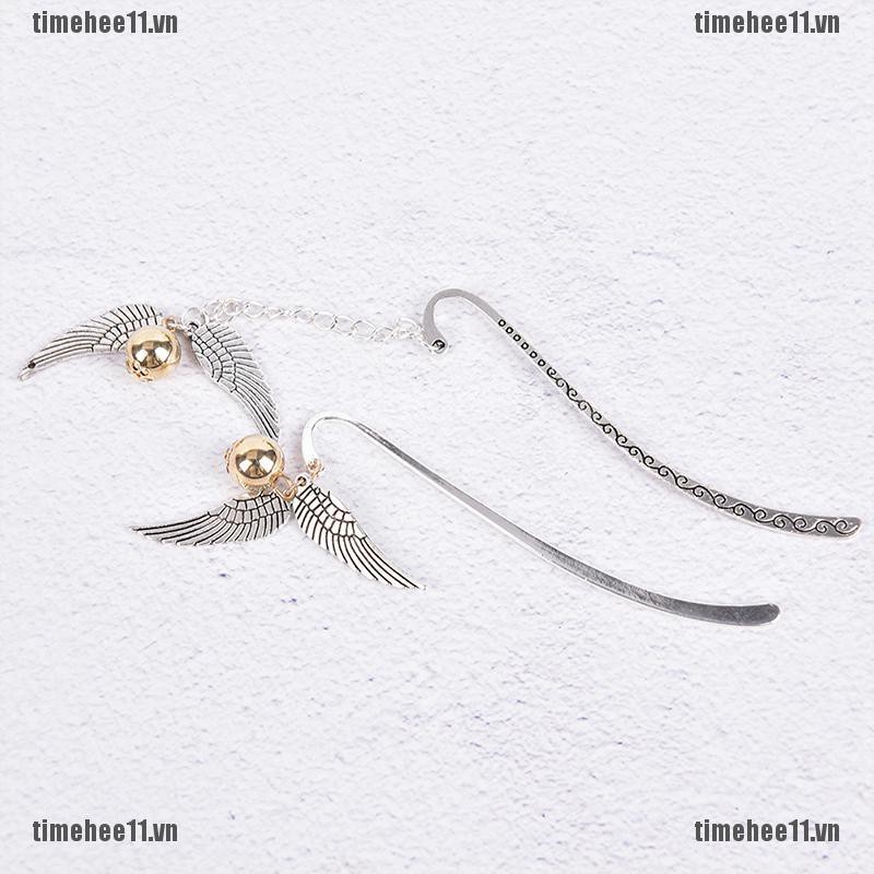 Thẻ Đánh Dấu Trang Sách Hình Harry Potter Màu Vàng