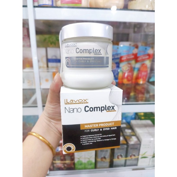 Siêu Phẩm Dành Cho Tóc Uốn, Nhuộm Lavox Nano Complex Master Product 180ml