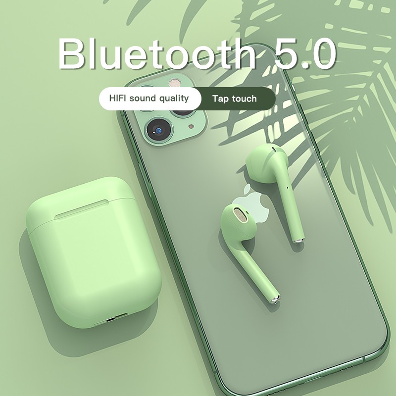 Tai Nghe Niye inPods 12 TWS Không Dây Màu Macaron Kết Nối Bluetooth V5.0 | BigBuy360 - bigbuy360.vn