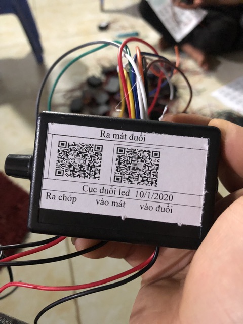Đồ chơi ôtô| cục khiển đèn led sườn đuổi ô tô có chỉnh nhanh chậm ( led sườn oto) #4