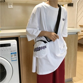Tee oversize kèm túi cực chất