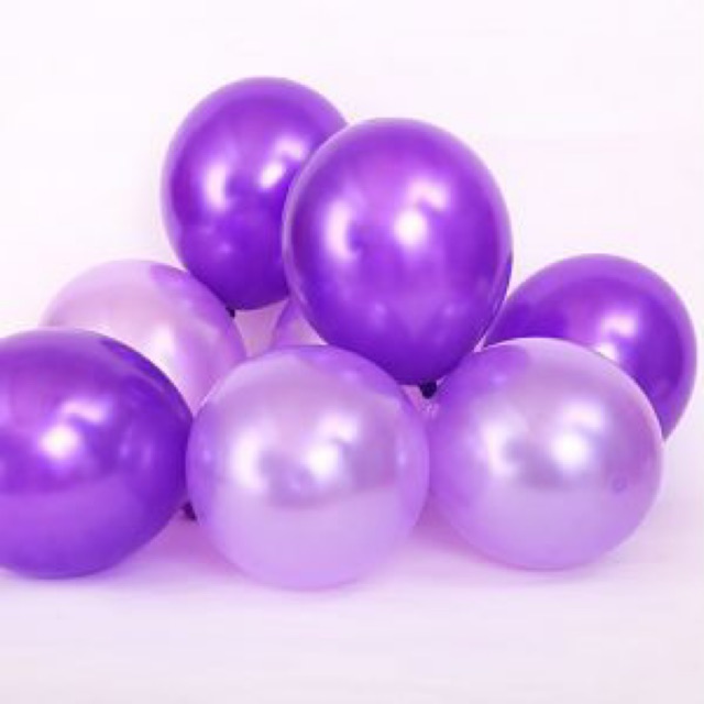 (Bịch 20 cái) Bong bóng màu tím