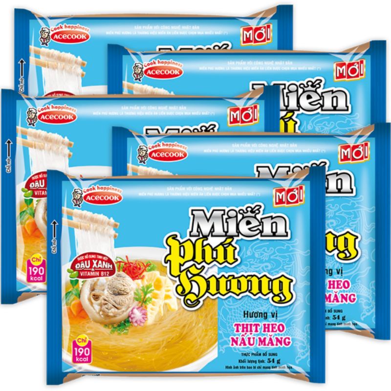 MIẾN ĂN LIỀN PHÚ HƯƠNG 57G