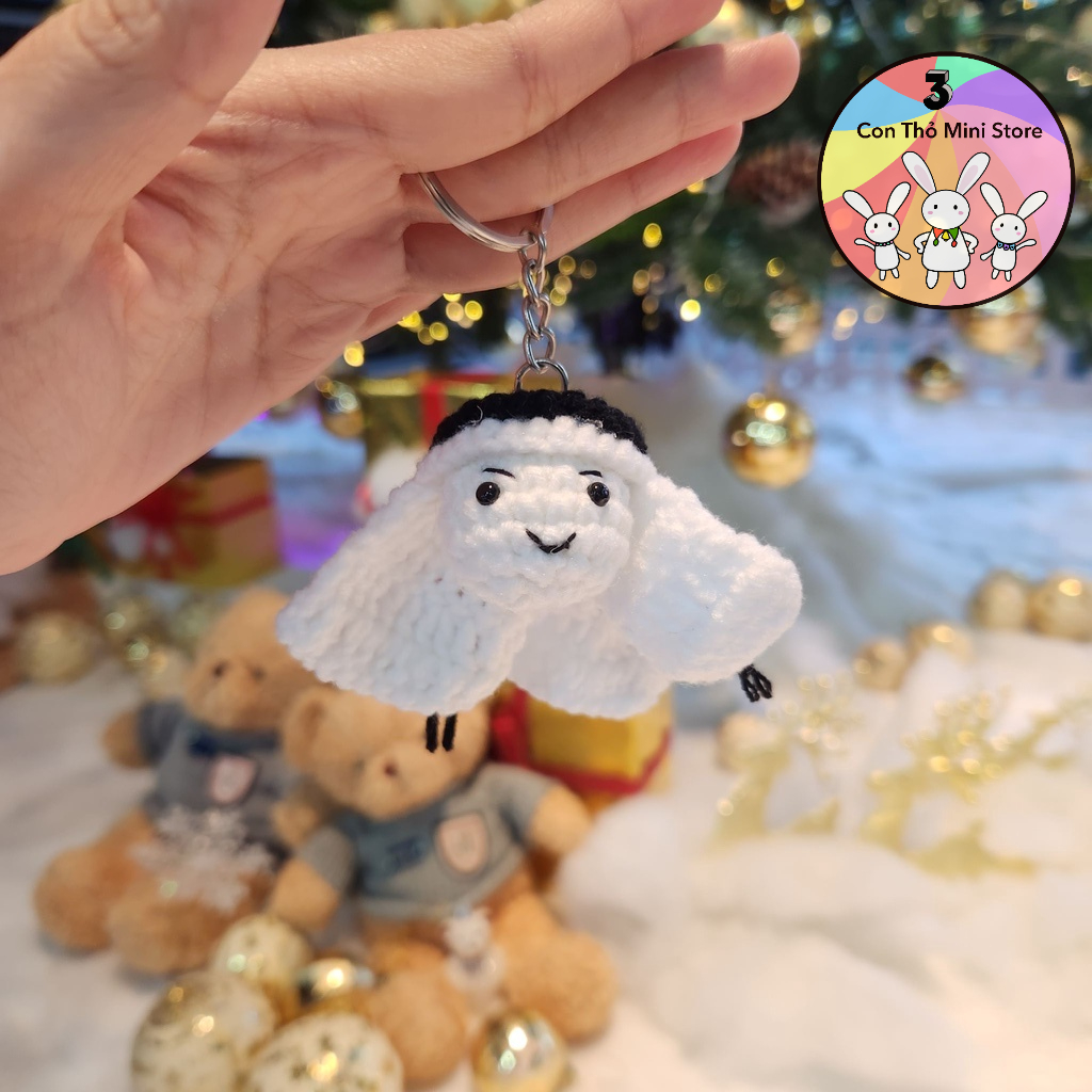 Móc khóa linh vật world cup Qatar 2022, móc khóa La'eeb handmade