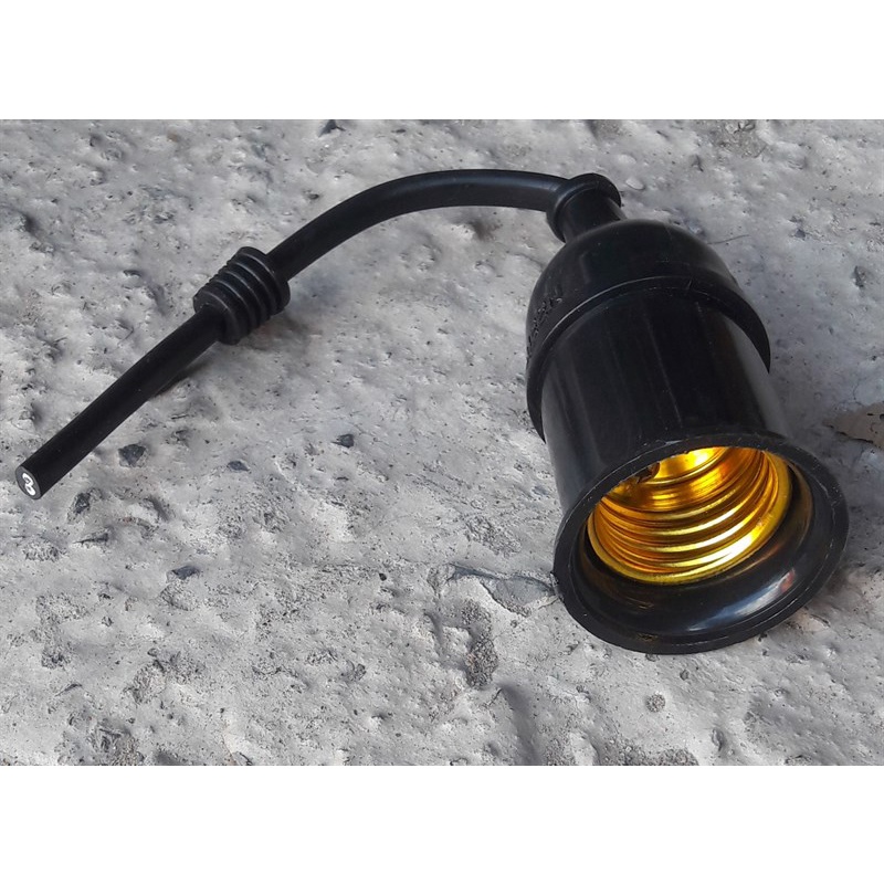 Đuôi Đèn Treo Kín Nước Ngoài Trời Xoáy E27 - Hàng Việt Nam, Chất Lượng Cao