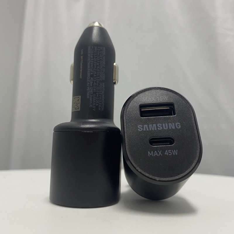 Tẩu Sạc Siêu Nhanh Ô Tô SamSung 45W  Chính Hãng