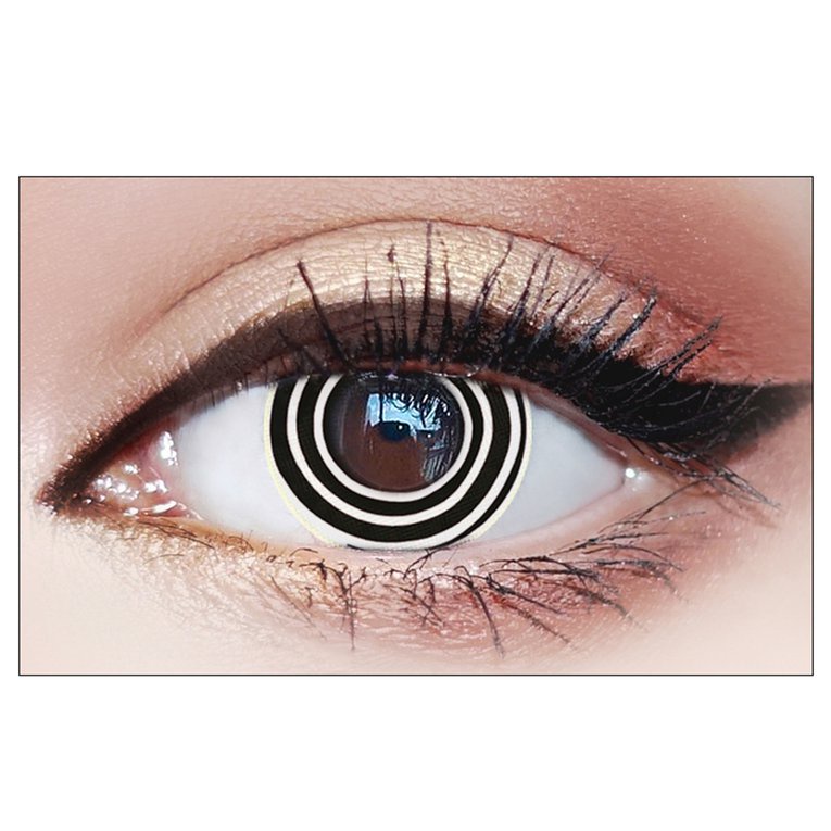 twivnignt 1pcs Multi Styles Crazy Color Contact Lens Halloween Cosplay Contact Lenses