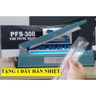 [VỎ SẮT CỰC BỀN] Máy hàn miệng túi PFS 30cm | Máy Ép Miệng Túi 300 Vỏ Sắt| máy ép màng co 30cm