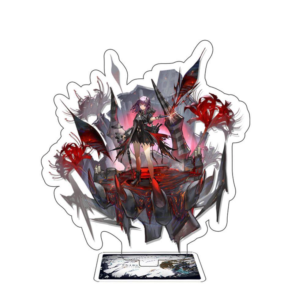 REBUY1 Mô Hình Đồ Chơi Anime Bằng Acrylic Để Bàn Trang Trí
