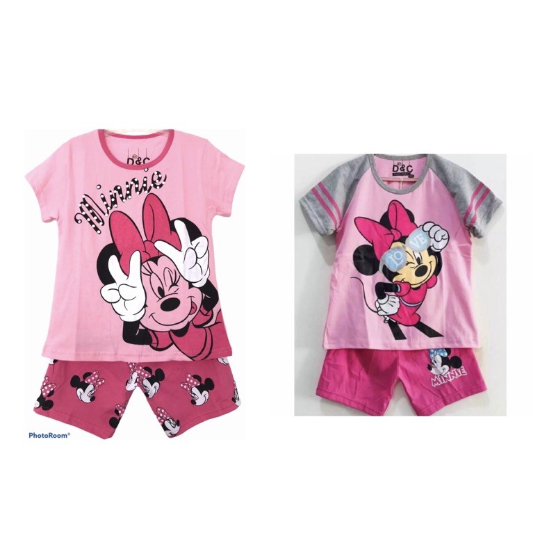 Bộ Đồ Minnie Nữ 1-10 Tuổi