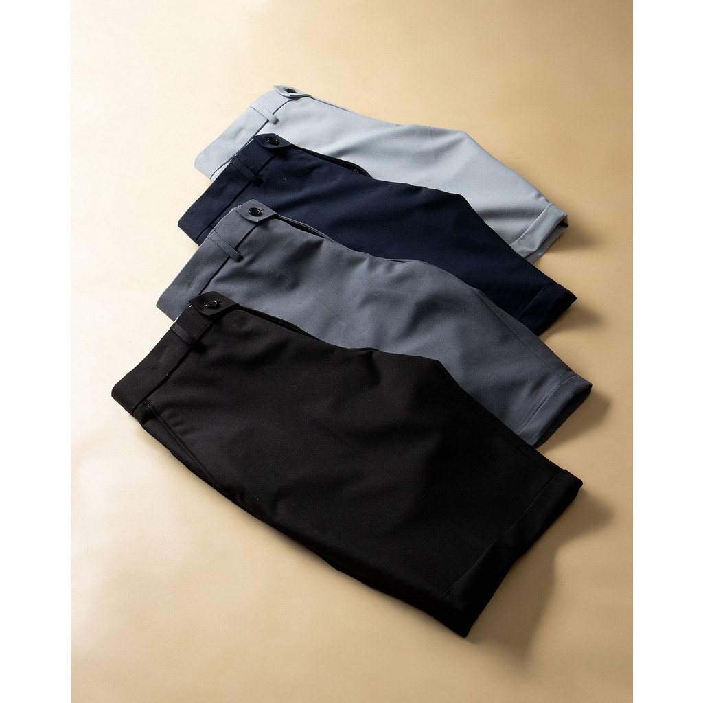 Quần short tây nam OKU Quần lửng nam co giãn thoải mái