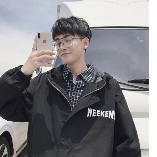 🌈𝗡𝗘𝗪 𝗔𝗥𝗥𝗜𝗩𝗔𝗟💢  áo khoác dù unisex 📽️ (video+ ảnh thật) A121