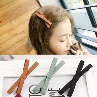 New Cute Cloth Bow Hair Clip Refined Handmade Fabric Hair Pin Hairwear Accessories