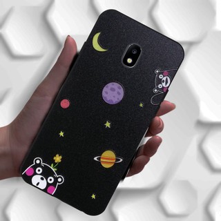 Ốp điện thoại silicon họa tiết gấu và bầu trời sao dễ thương cho Samsung Galaxy J2 J3 J4 J6 J5 J7 Prime Pro Plus 2017