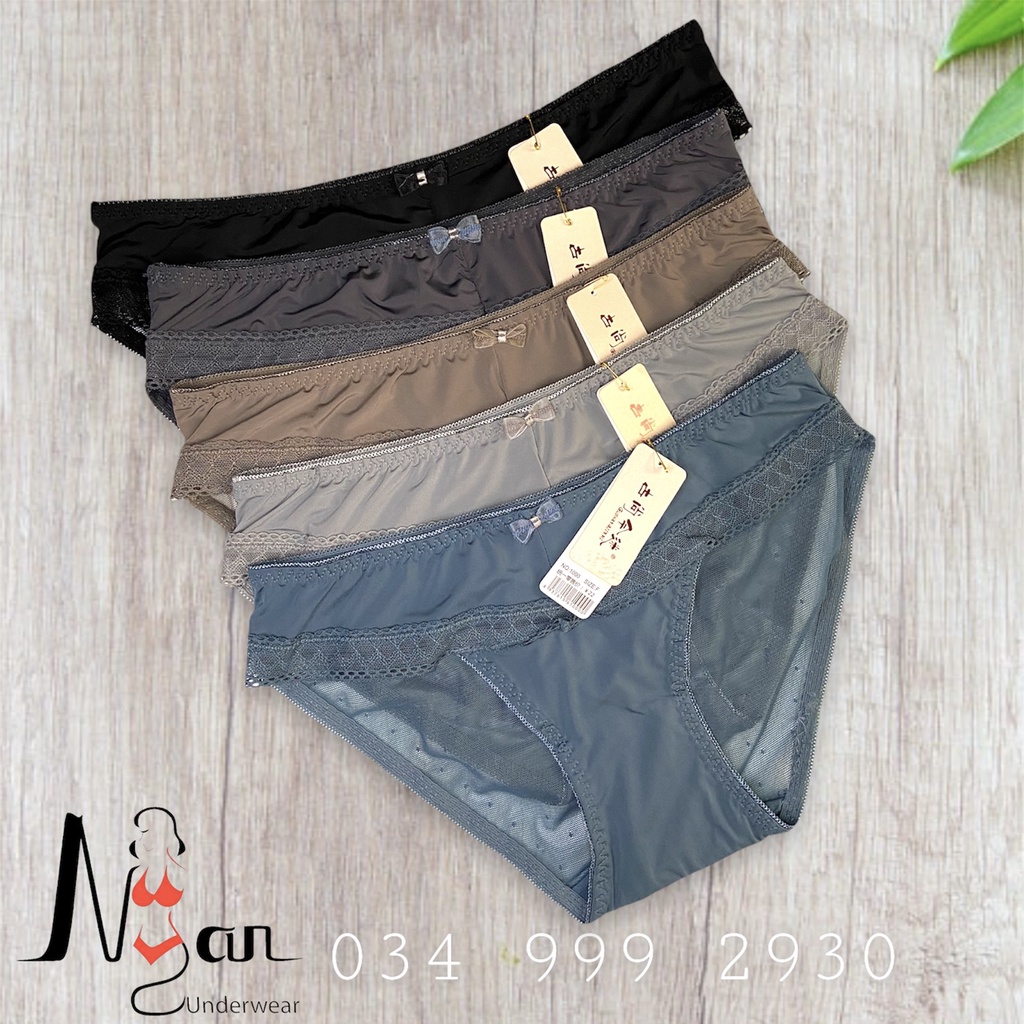 Quần lót su phối lưới- Hàng bán chạy - NGAN HOUSE - CHUYÊN ĐỒ LÓT 🍑