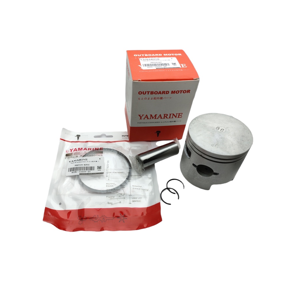 BỘ PISTON STD YAMAHA OUTBOARD 25HP-30HP 61N-11631-00 (72MM)