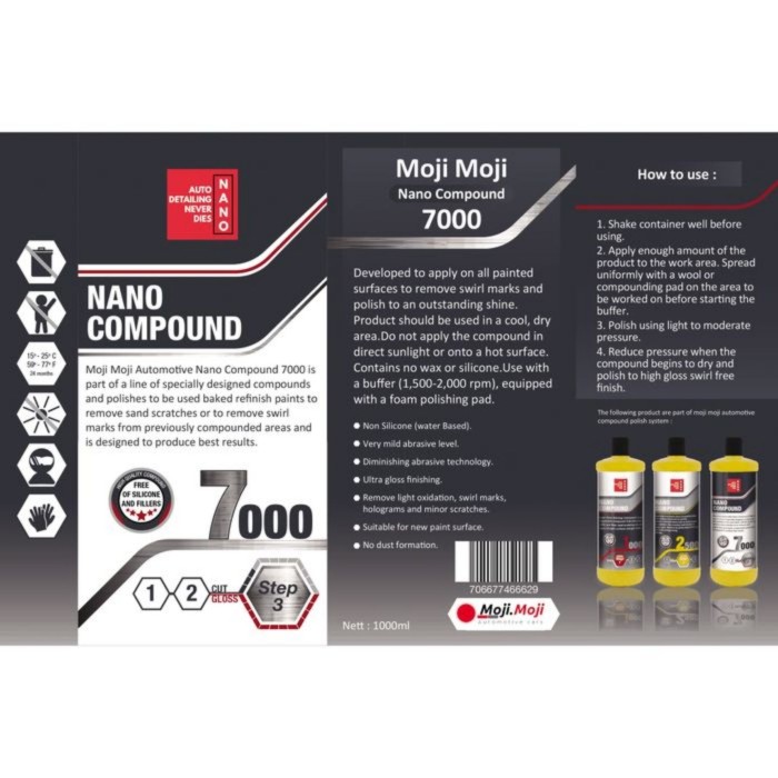 (Hàng Mới Về) Bộ 50 Đĩa Nano Moji 7000 Dung Tích 100ml Phiên Bản Giới Hạn