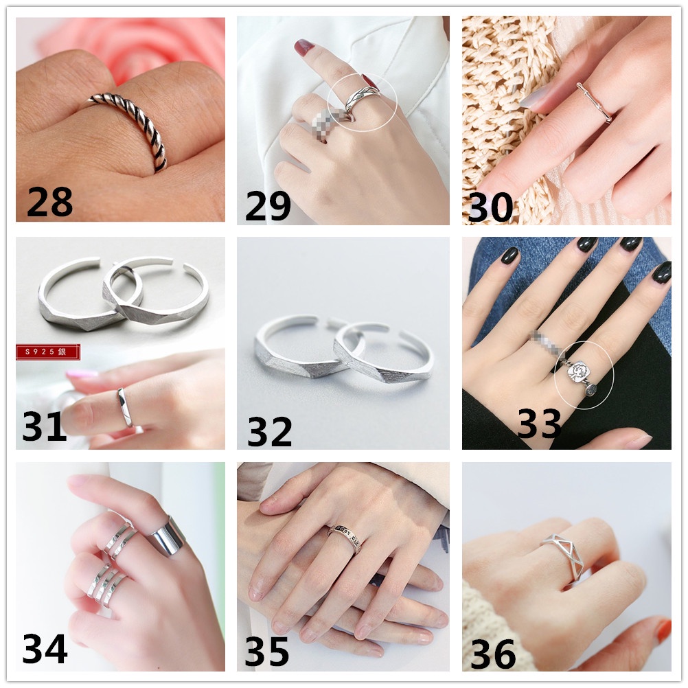 Nhẫn Trang Sức Kiểu Thắt Nút Phong Cách Thái Lan Đơn Giản Cho Nữ T1183