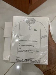 Nước hoa lacoste L12.12 100ml fullbox