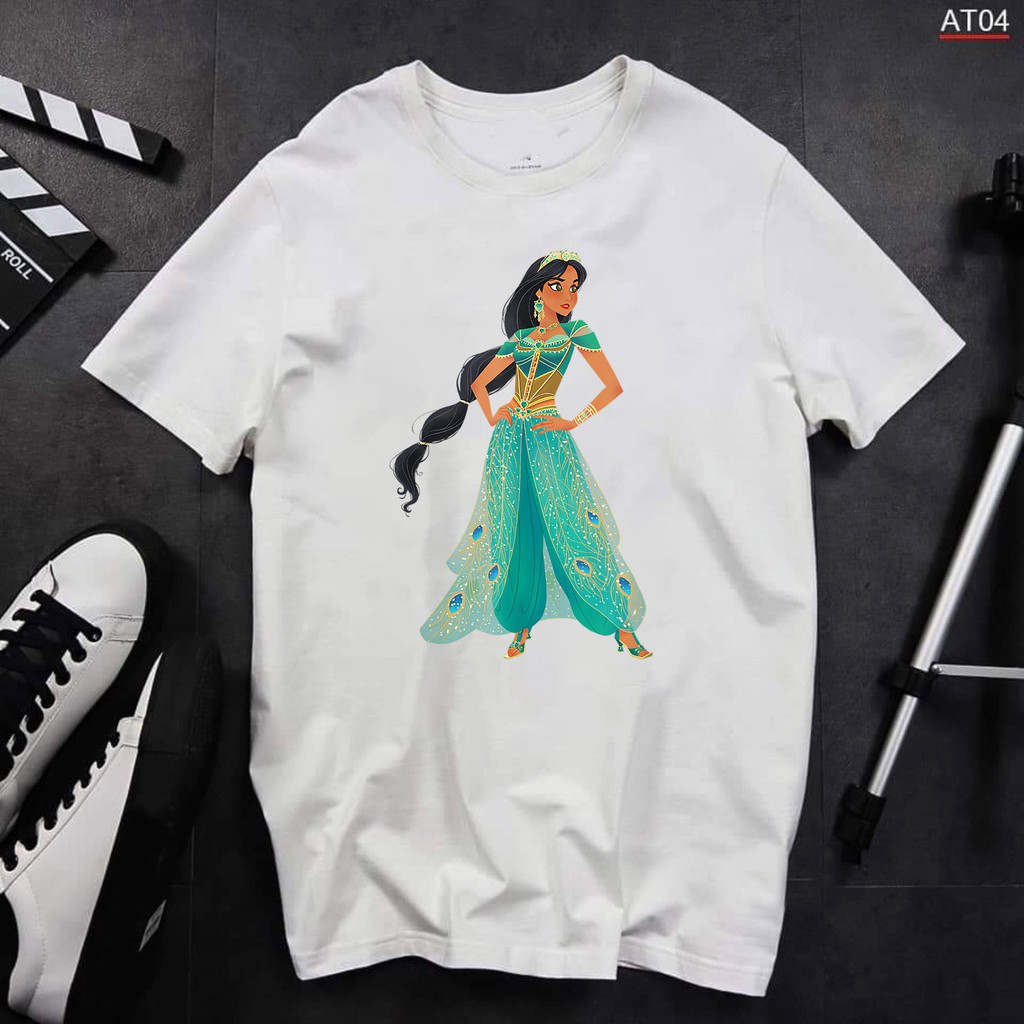ÁO THUN NGẮN TAY UNISEX ALADDIN VÀ CÂY ĐÈN THẦN IN HÌNH THEO YÊU CẦU GIÁ RẺ CỰC SHOCK CÓ SIZE TRẺ EM - 118