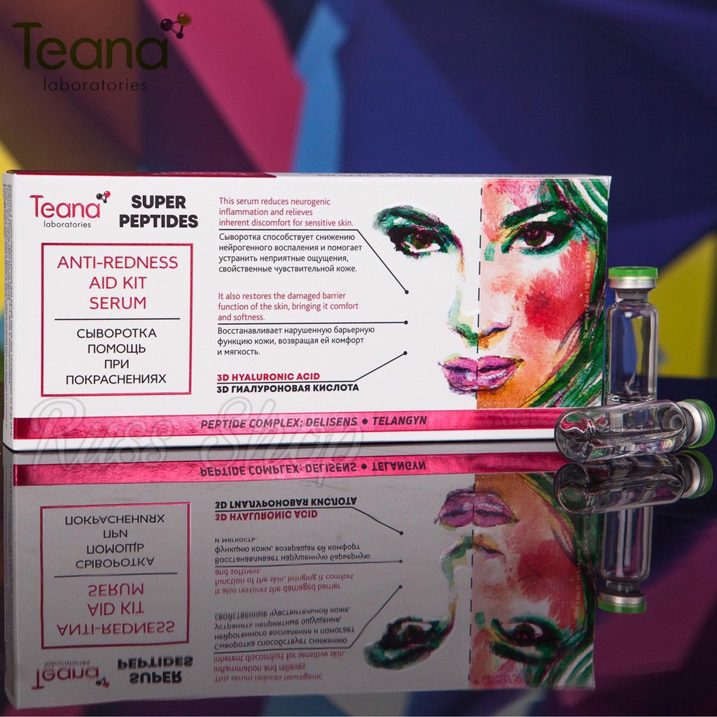 [Mã COS1904 giảm 8% đơn 300K] Serum Teana Phục Hồi Da Super Peptides Anti Redness Aid Kid