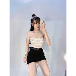 Áo 2 dây bản ngang
