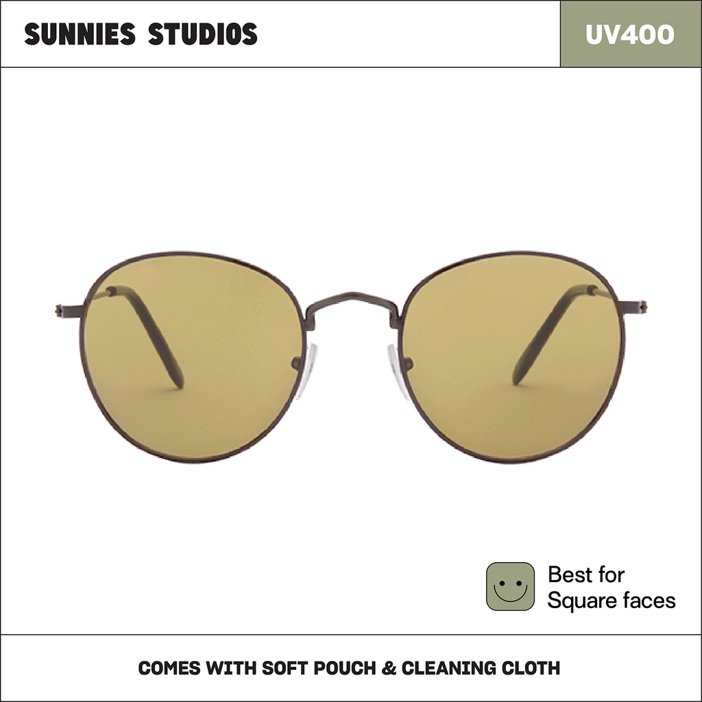 Kính mát Sunnies Studios Gọng Tròn Winona in Capsicum