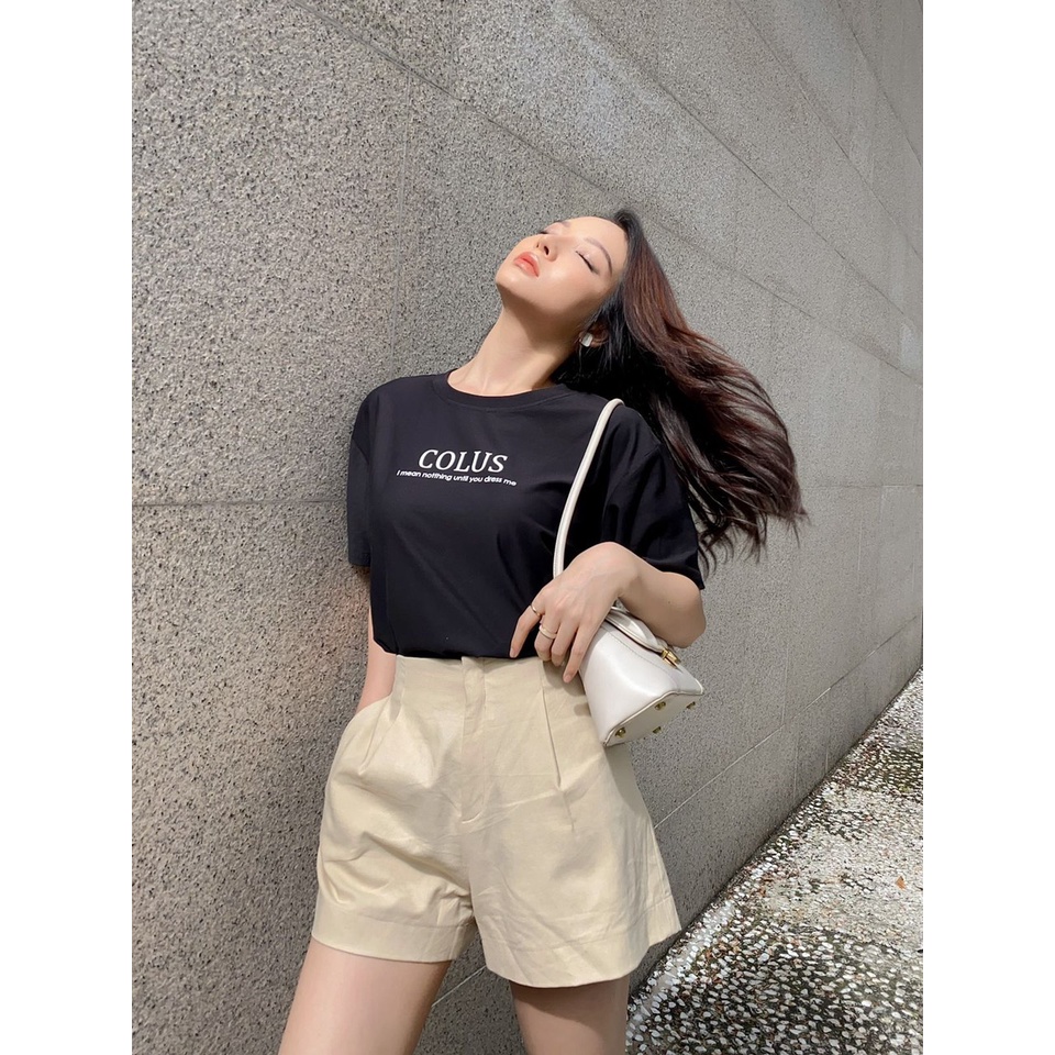 COLUS - Quần ngắn linen