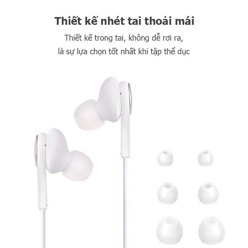 Tai nghe AKG, điều khiển dây trong tai, giảm tiếng ồn âm trầm nặng trên điện thoại di động S8 / S10