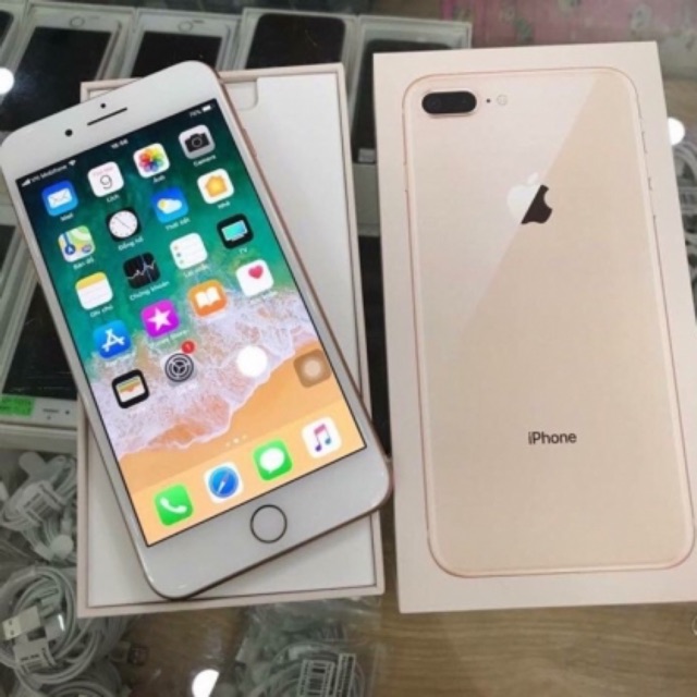 điện thoại iphone 6 plus độ vỏ 8 plus có vân tay  2 camera+ đèn led duy nhất shop này câu led được nhé.