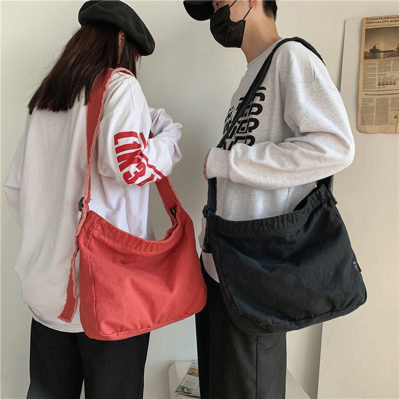 Túi Xách Canvas Sức Chứa Lớn Dễ Phối Đồ Thời Trang Cho Nữ
