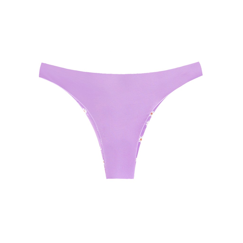 Quần bơi BOLD BIKINI 2in1 (Mặc được cả 2 mặt) hoa cúc tím | BigBuy360 - bigbuy360.vn