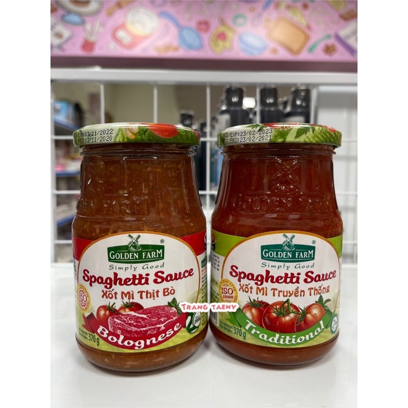 Xốt mì Spaghetti Golden Farm 370g