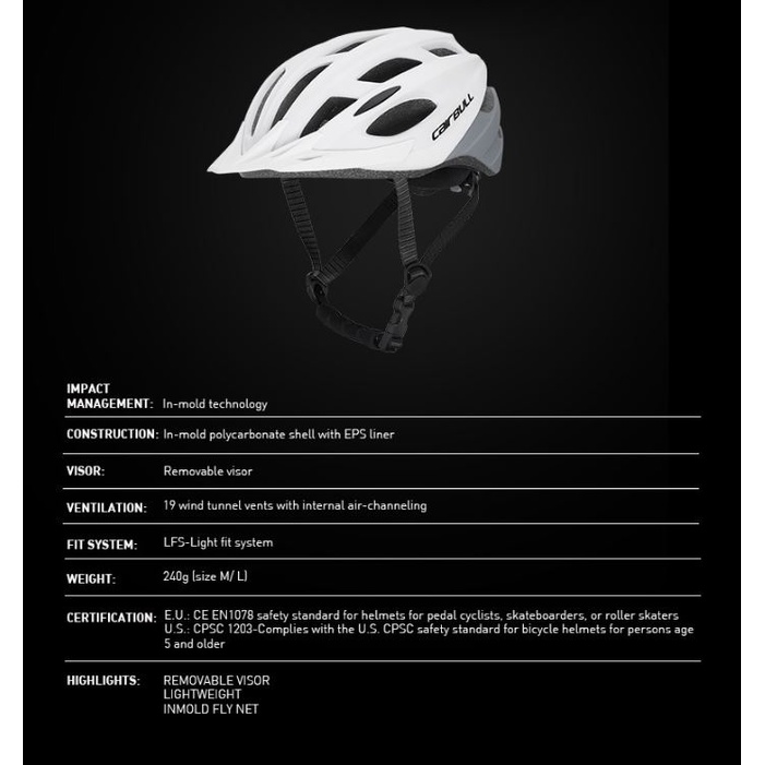 Mũ Bảo Hiểm Xe Đạp CairBull RockRide